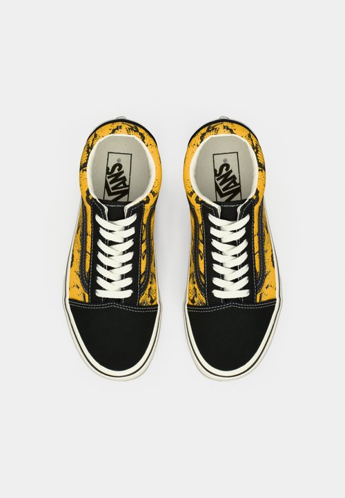 Vans Sportlicher Schnürschuh 'OLD SKOOL BLACK / YELLOW' — foto 5