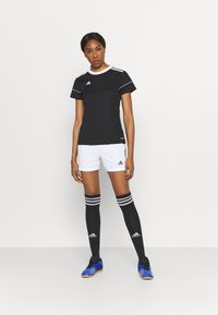 adidas Performance SQUAD 21 SHO W - Sportske kratke hlače - white/black