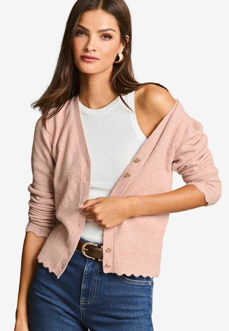 Lipsy REGULAR FIT  - Neuletakki - pink