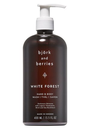 BJÖRK & BERRIES KÖRPERPFLEGE WHITE FOREST HAND & BODY WASH - Savon liquide - transparent