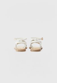 TWINSET SANDALO MOTIVO TRAFORO - Sandals - white
