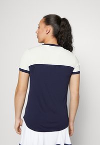 ASICS WOMEN COURT TOP - Αθλητικό μπλουζάκι - midnight/brilliant white