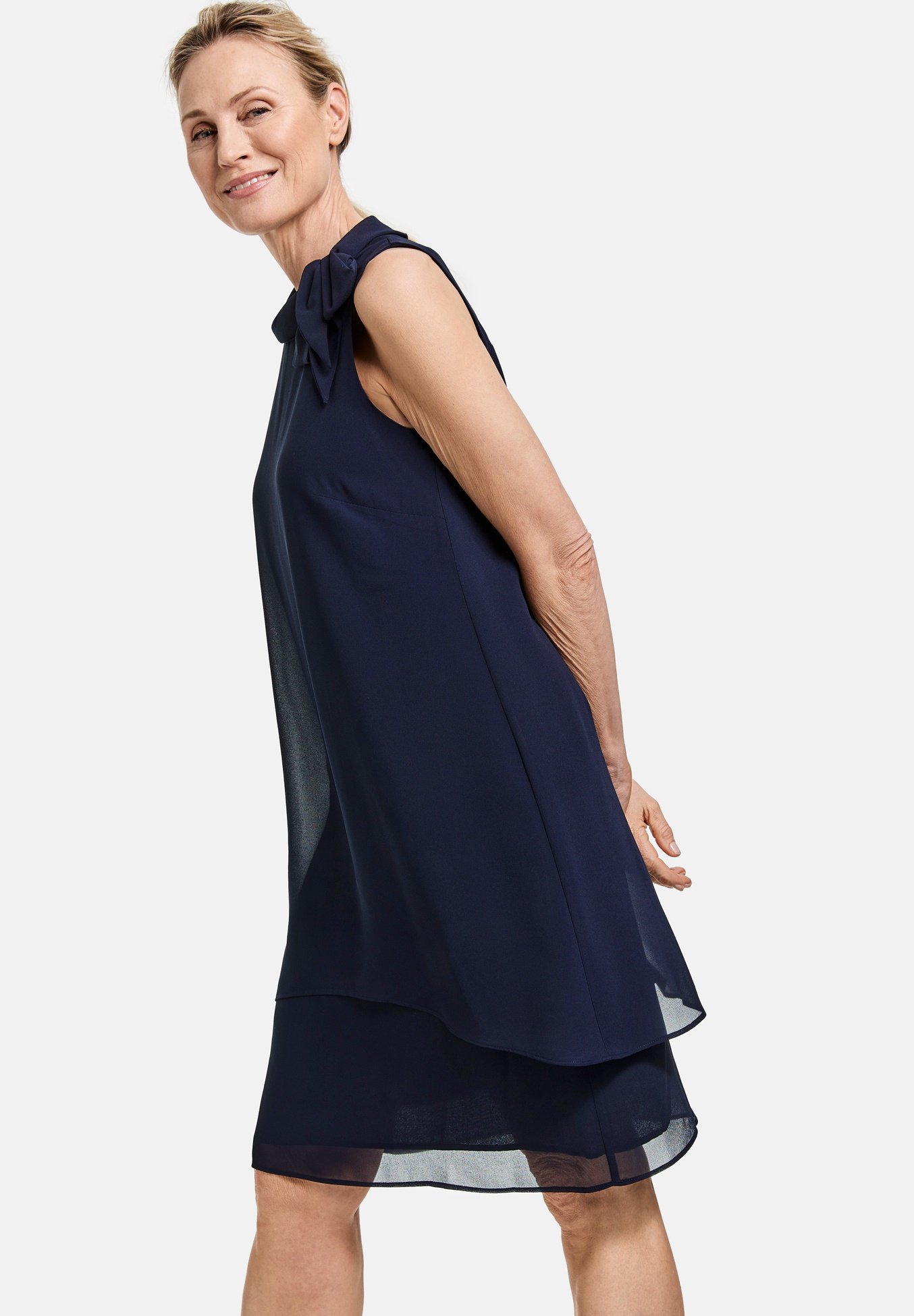 Gerry Weber Freizeitkleid Dark Navy Dunkelblau Zalando De