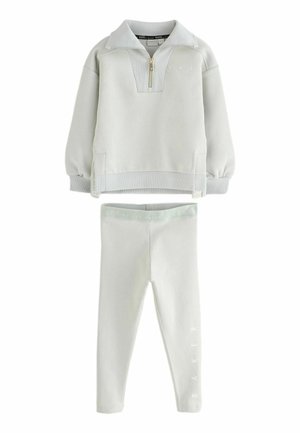 HALF ZIP NECK SET  - Legíny – nohavice - grey