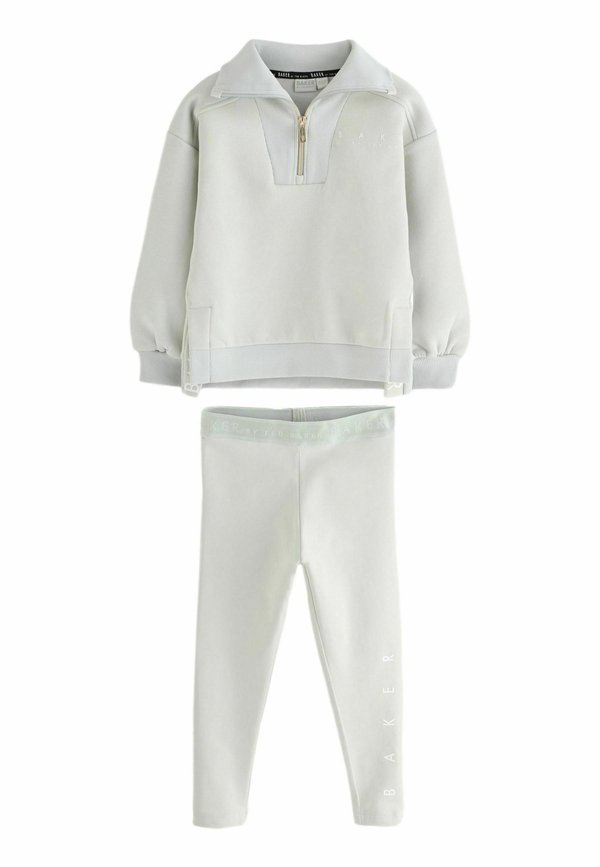 HALF ZIP NECK SET  - Leggings - Hosen