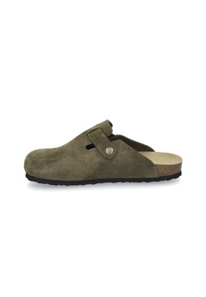 Platt slip-in - oliv