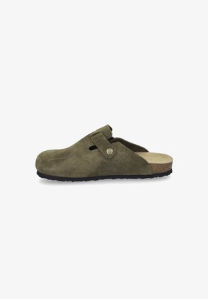 Josef Seibel Slip-on sandaler - oliv