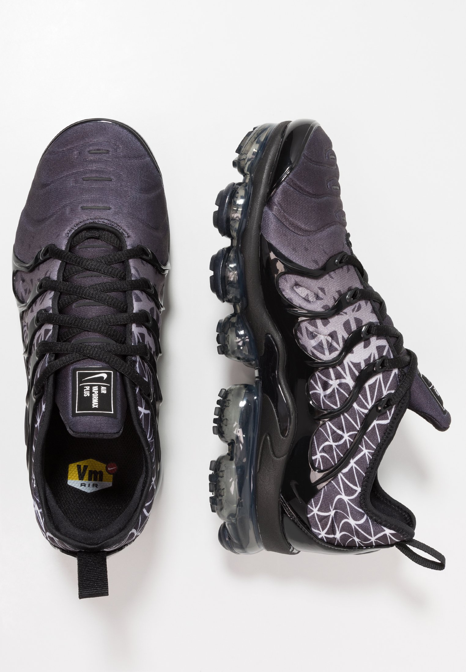 Nike Sportswear AIR VAPORMAX PLUS - Sneakers laag - black/white/zwart -  Zalando.nl