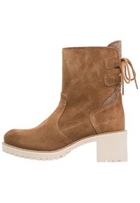 Tamaris Bottines à lacets - camel