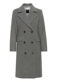 THORA LAPEL - Klasszikus kabát - granite melange