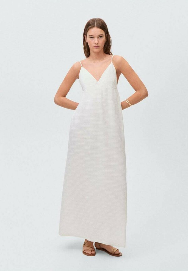 Maxi dress - blanc cassé