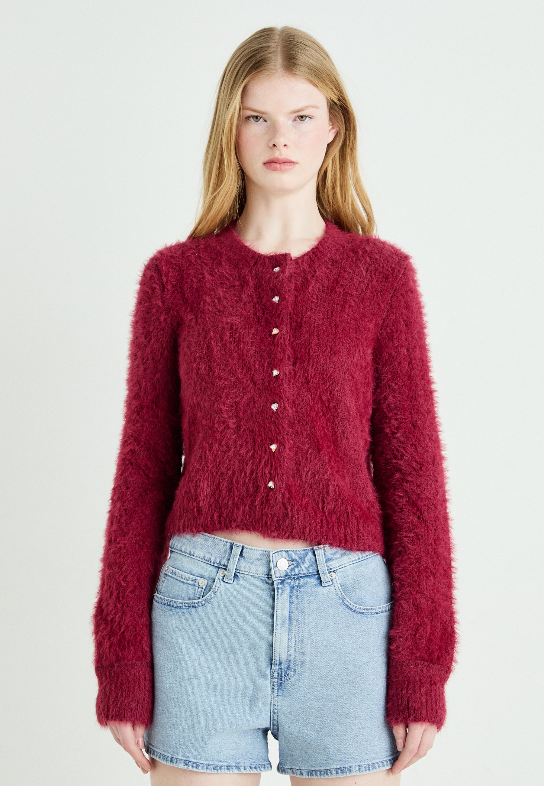 Pull Sans Manches CERRUTI Jeans - Corail - Taille S (36/38) - 100% Coton - Occasion TB