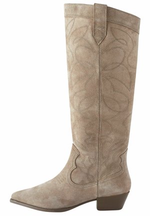 FOREVER COMFORT STITCHED DETAIL -REGULAR FIT - Cowboy-/Bikerlaarsjes - mink brown