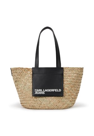 Bolso shopping - natural black