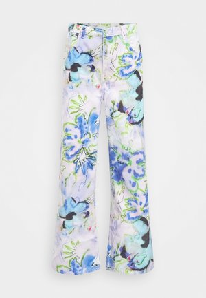 Weekday ACE ELECTRIC FLOWER - Straight leg jeans - multi-coloured