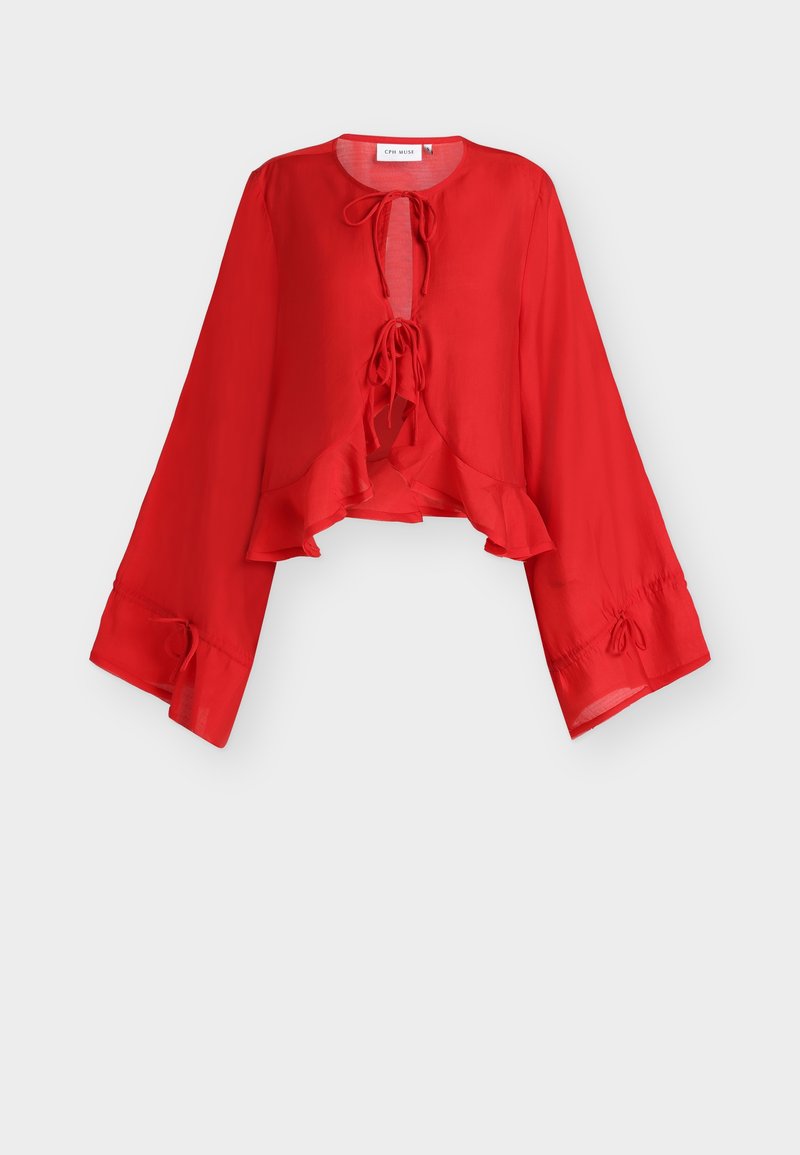 Copenhagen Muse CMMOLLY-SHIRT - Blouse - goji berry/red - Zalando.co.uk