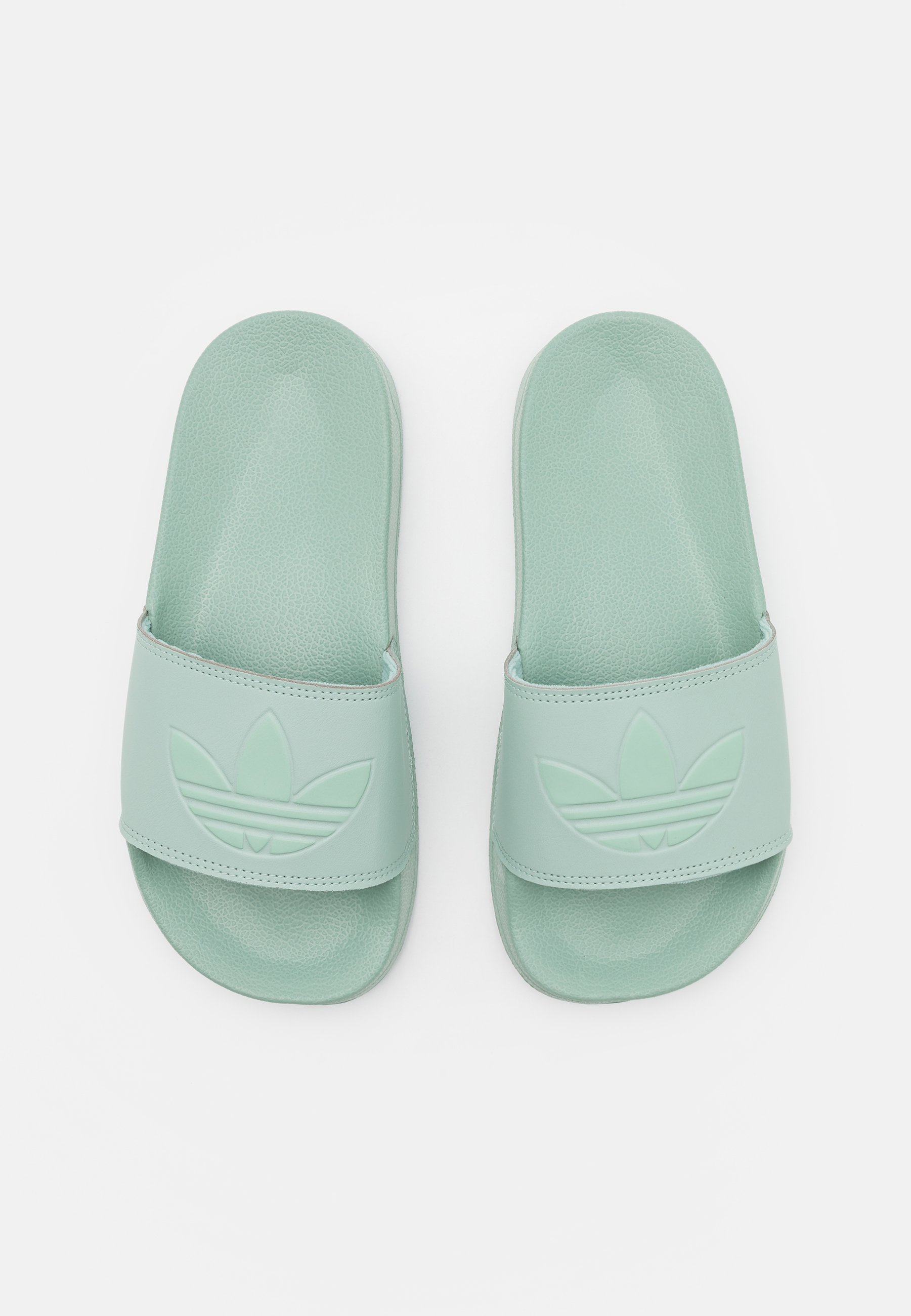 adilette hazy green