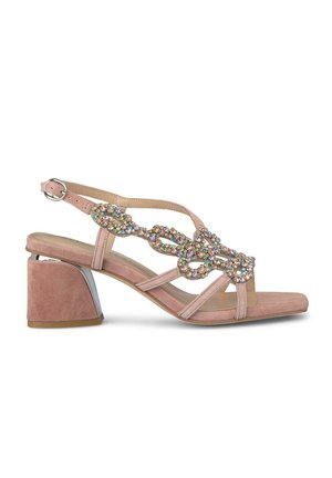 CUADRADO PEDRERÍA - Sandalen - rosa claro