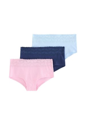 Lindex, LINDEX 3-PACK HIPSTER BRIEFS LINDEX - Trusser - dark blue