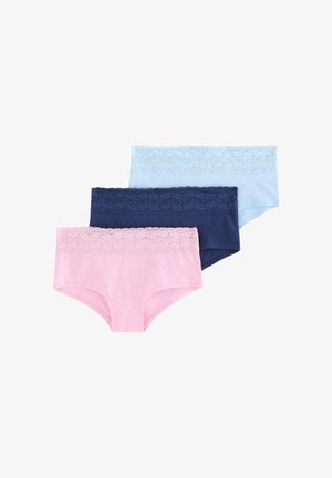 Lindex, LINDEX 3-PACK HIPSTER BRIEFS LINDEX - Trusser - dark blue