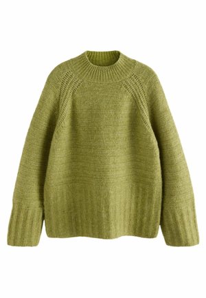 Pullover - green khaki olive