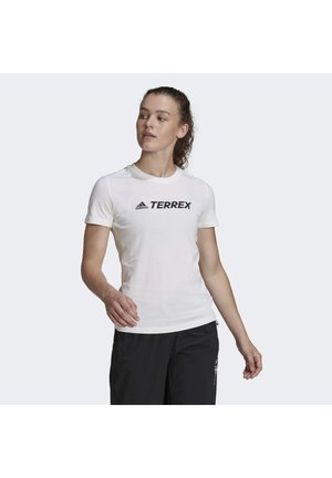 LOGO - T-shirt con stampa - white