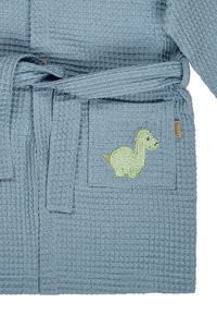 Sterntaler DINO REXI - Dressing gown - dunkelblau meliert