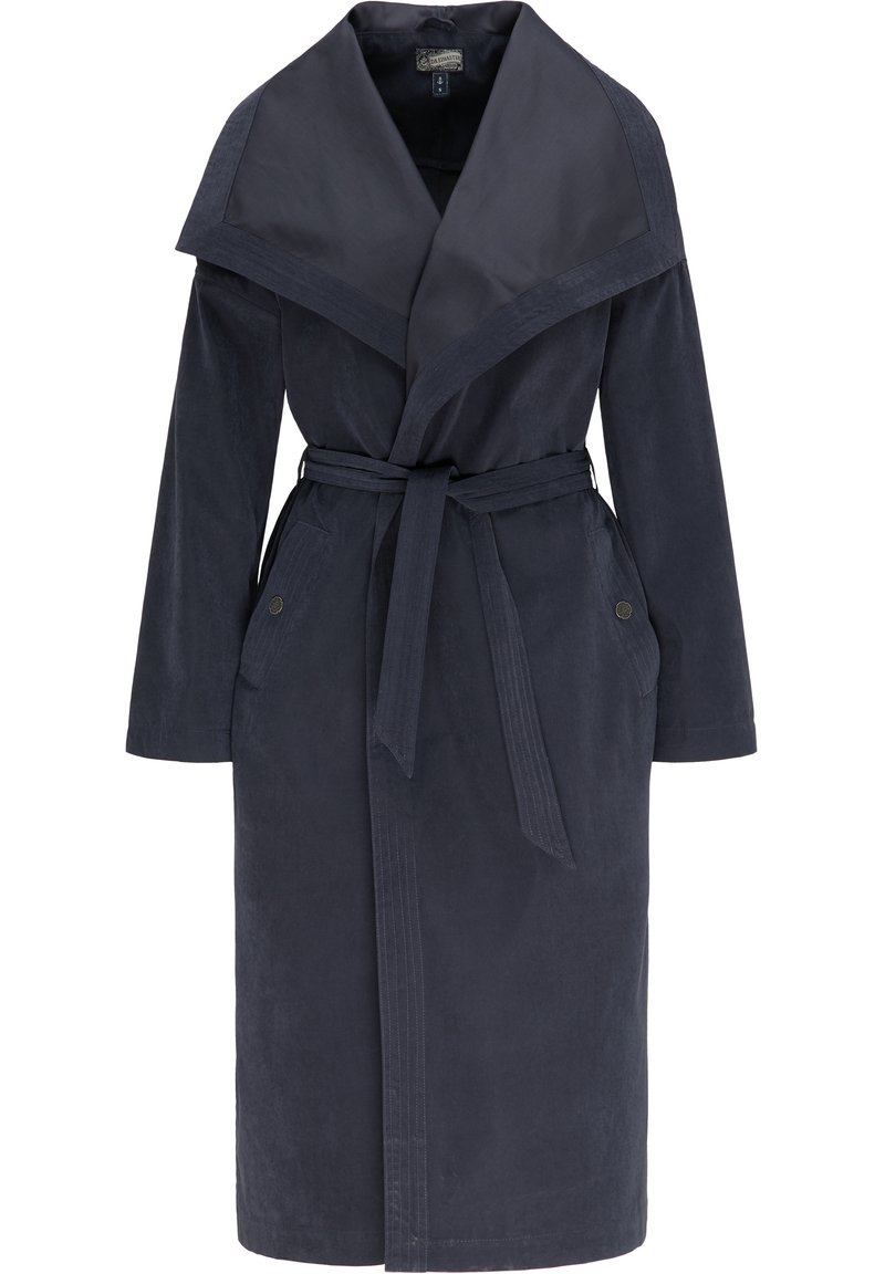 dreimaster Trenchcoat blauw