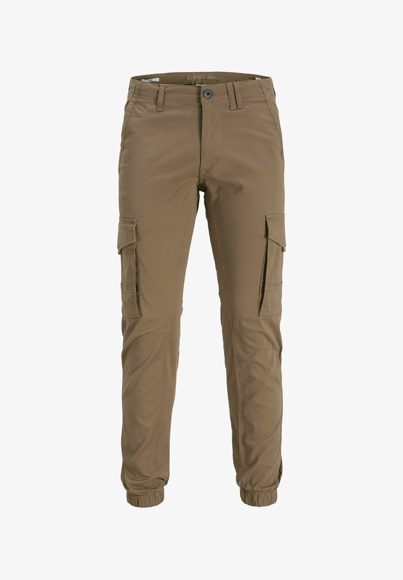 Jack & Jones JPSTPAUL FLAKE - Cargo trousers - brindle