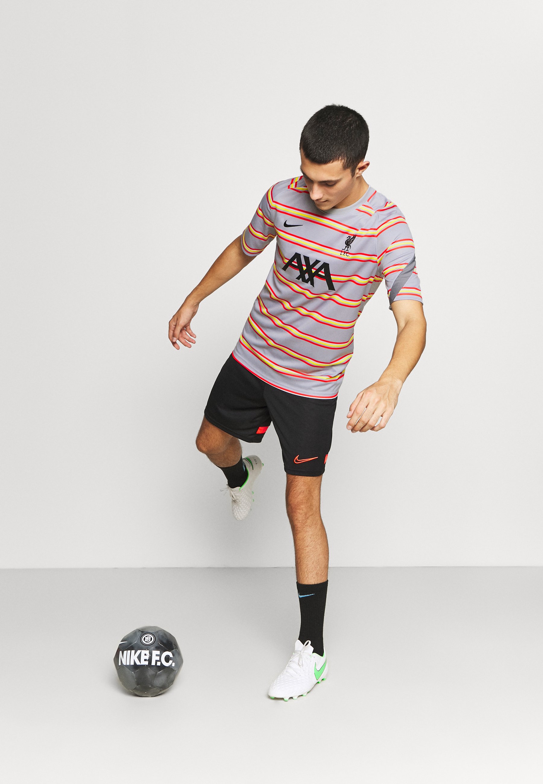 Nike Performance LIVERPOOL FC - Maglia da calcio - wolf grey/smoke  grey/black/grigio - Zalando.it