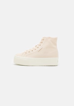 2705 TOP SHINY - Sneaker high - beige raw total