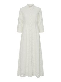 YASSAVANNO LONG SHIRT DRESS - Tričkové šaty - star white