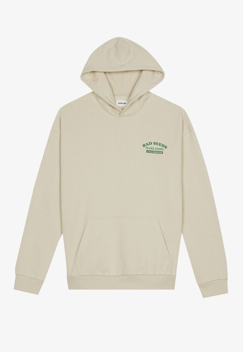 YOURTURN Hoodie beige