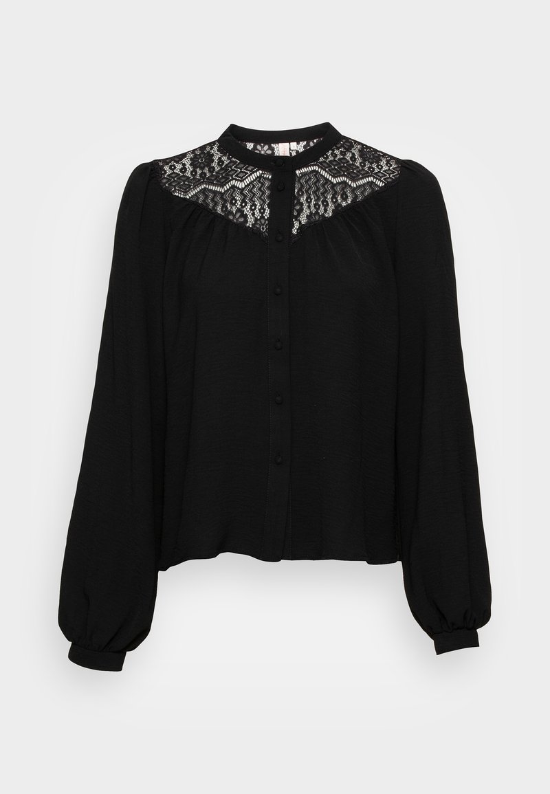 ONLY Tall ONLMETTE MIX BUTTON - Πουκαμίσα με κουμπιά - black