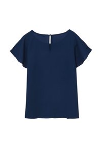 Calliope CON VOLANT - Camicetta - blu