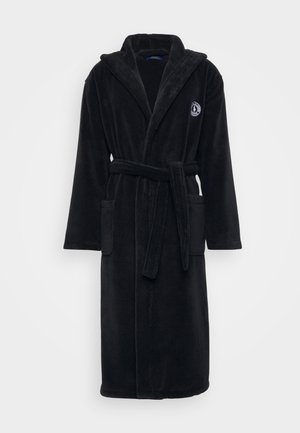 SHAWL SLEEP ROBE - Accappatoio - black