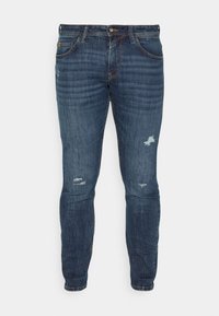 TOM TAILOR DENIM PIERS VINTAGE - Calças de ganga justas - tinted blue denim