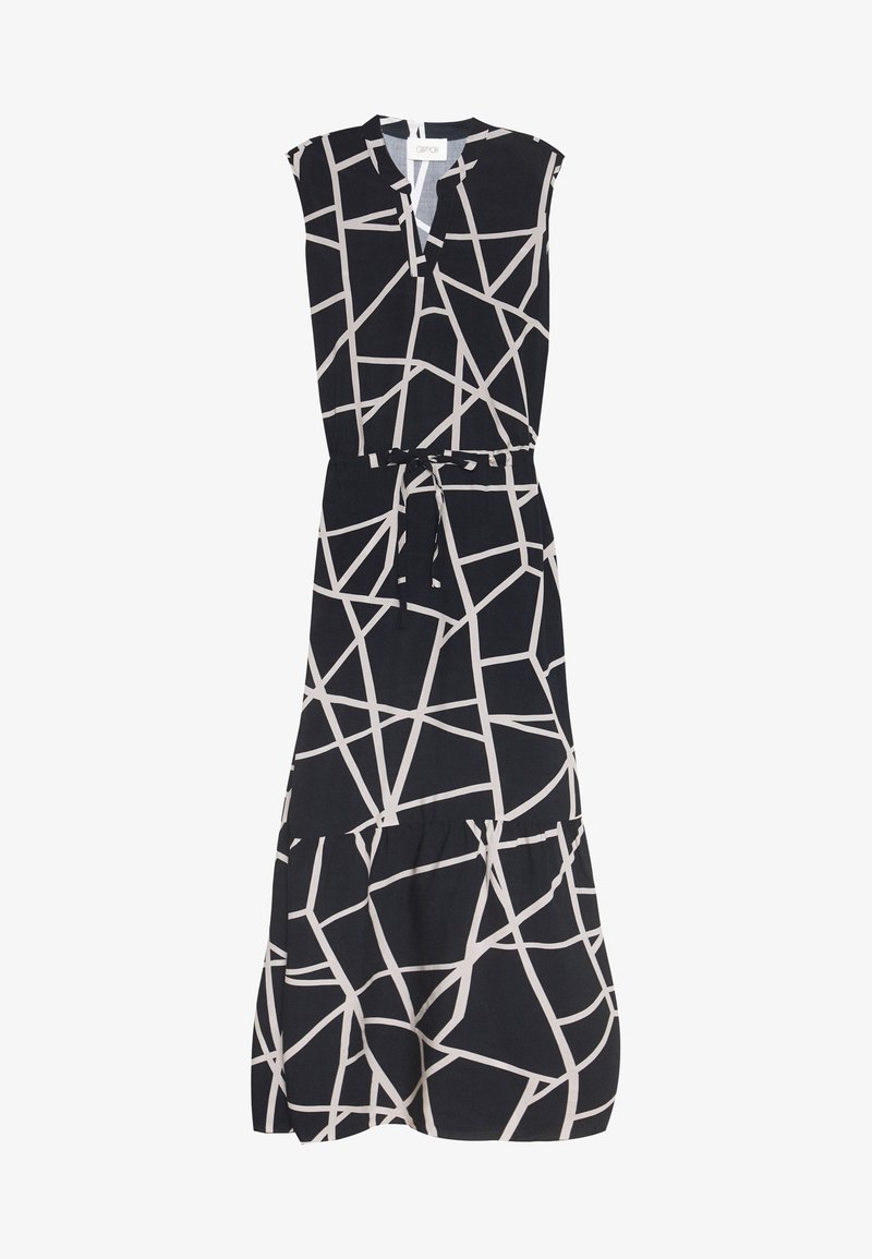 Cartoon Maxikleid Black White Zalando At