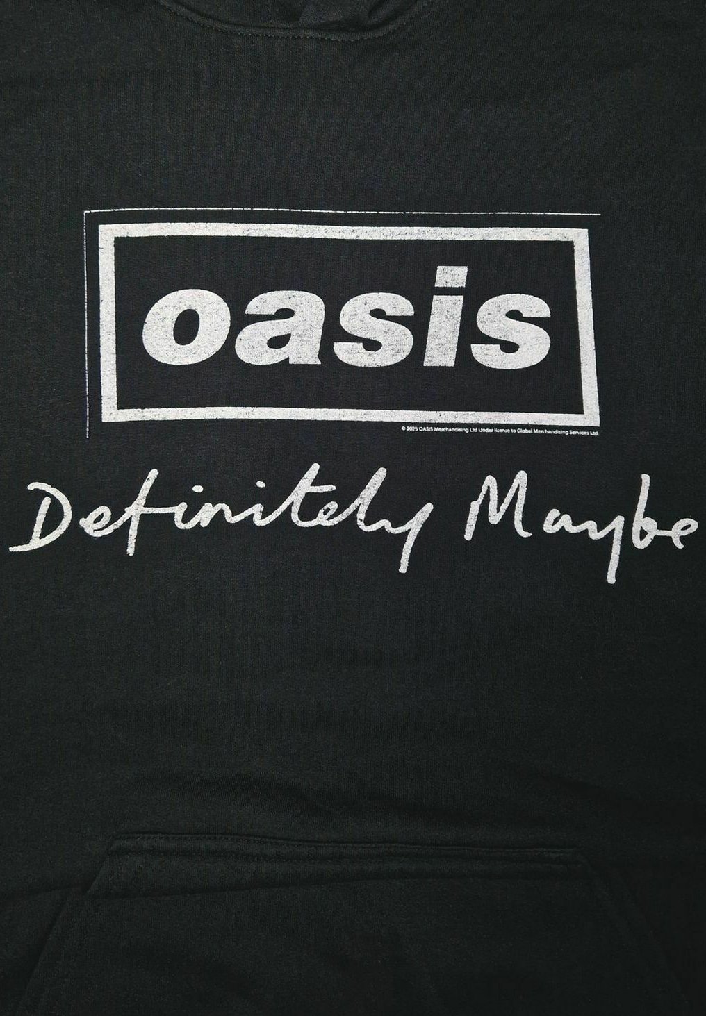 Sweat à Capuche Oasis - Collection Exclusive WTSMG Baby Blue - Vêtement Officiel Du Groupe - 2