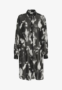 Wybrany, black grey blurry graphics