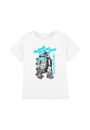 Star Wars STAR WARS R2D2 GRAFF - Print T-shirt - white