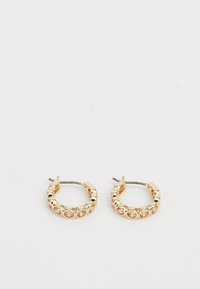 HOOP - Earrings - gold-coloured/silk