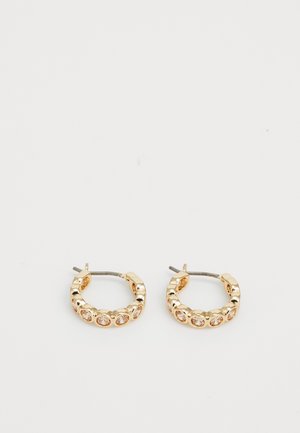 HOOP - Øredobber - gold-coloured/silk