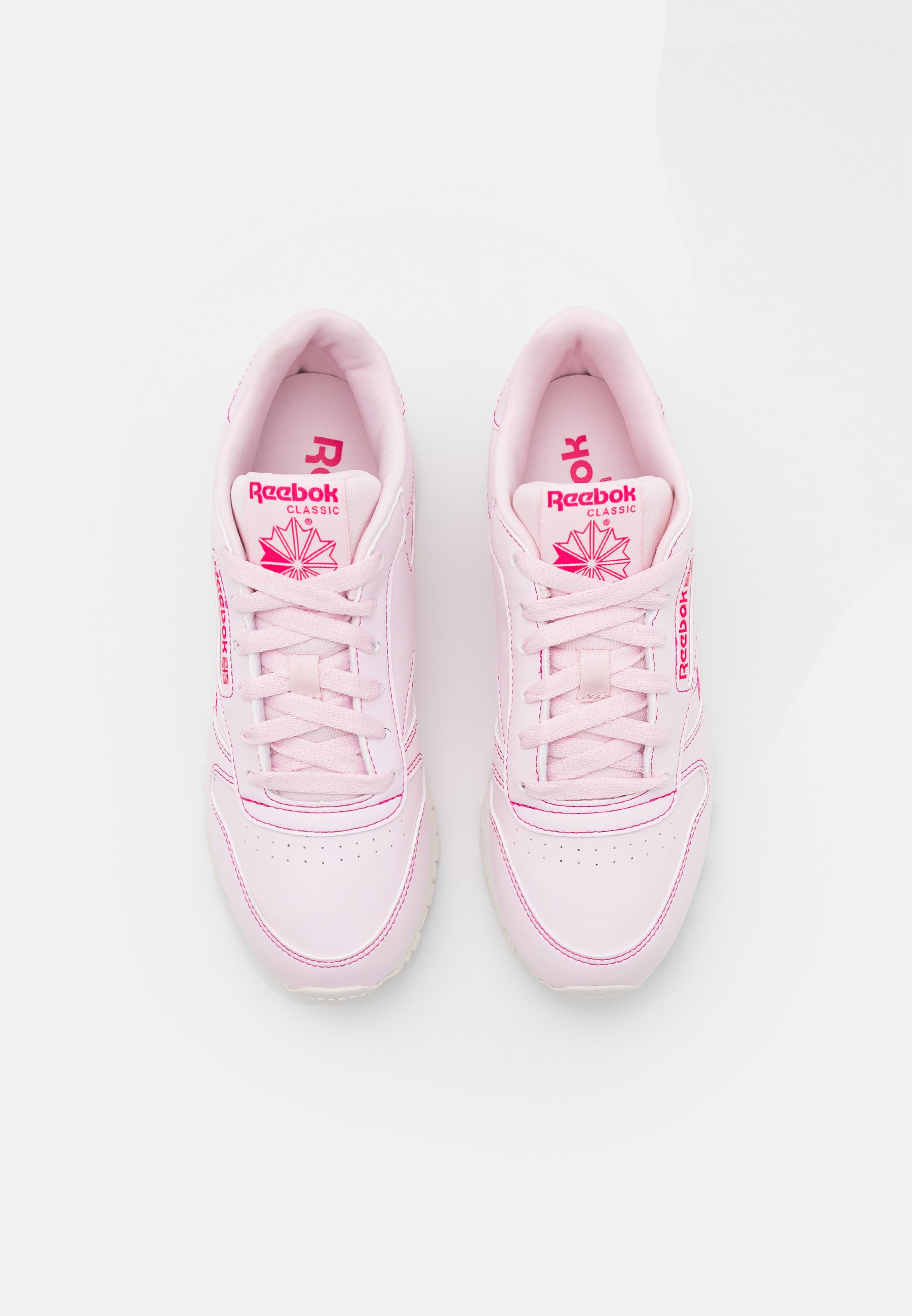 reebok metallic pink