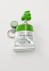 kate spade new york - SQUEEZE SHINY METALLIC PAINT TUBE KEY - Raktų pakabukas - green Miniatiūros vaizdas 1