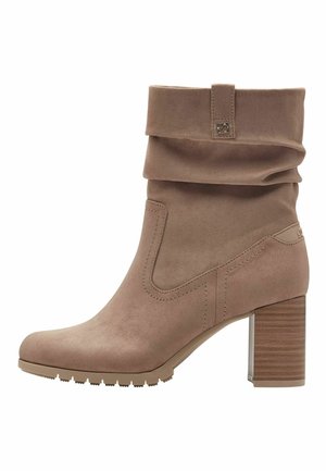 s.Oliver Boots à talons - taupe