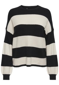 ONLY Stickad tröja - black