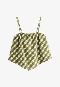 Sélectionné, green gingham
