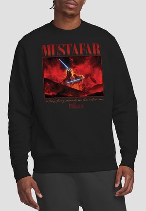 STAR WARS EPISODE JEDI SITH MUSTAFAR FACE-OFF - Sweatshirt - black