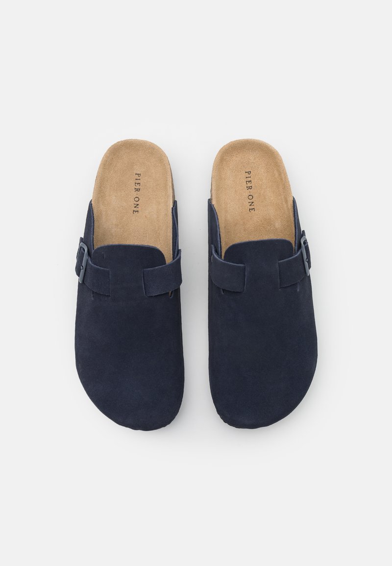 Pier One UNISEX Slippers dark blue Zalando